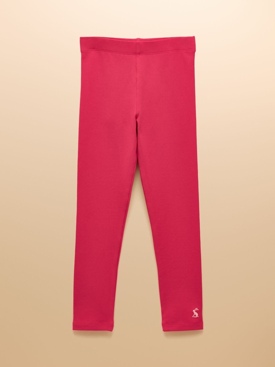 Girls' Deedee Pink Jersey Leggings - RUTHERFORD & Co