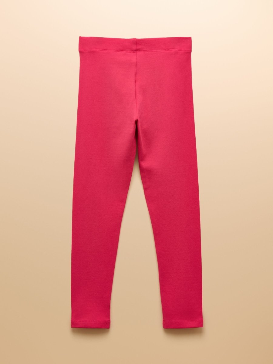 Girls' Deedee Pink Jersey Leggings - RUTHERFORD & Co