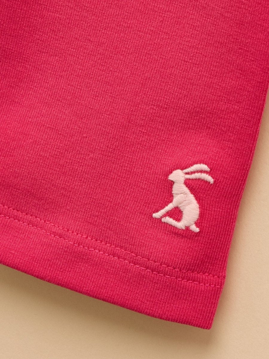 Girls' Deedee Pink Jersey Leggings - RUTHERFORD & Co
