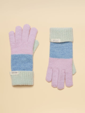Girls' Explorer Lilac Blue Gloves - RUTHERFORD & Co