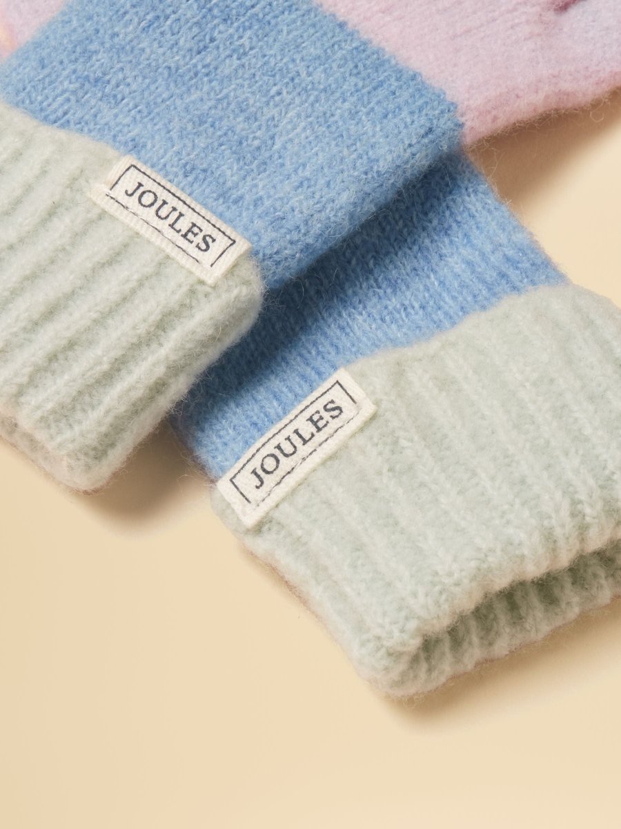 Girls' Explorer Lilac Blue Gloves - RUTHERFORD & Co