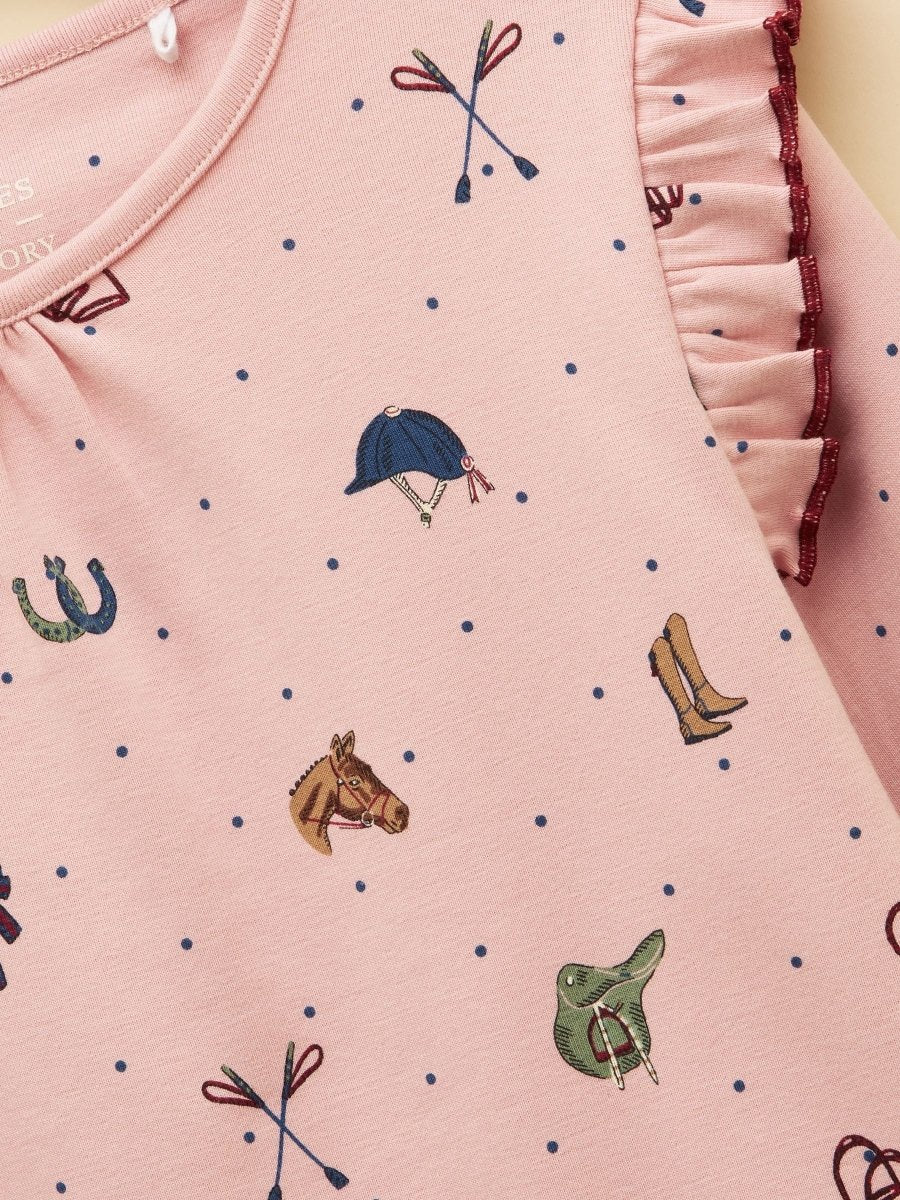 Girls' Kipwell Pink Long Sleeve Pyjama Set - RUTHERFORD & Co