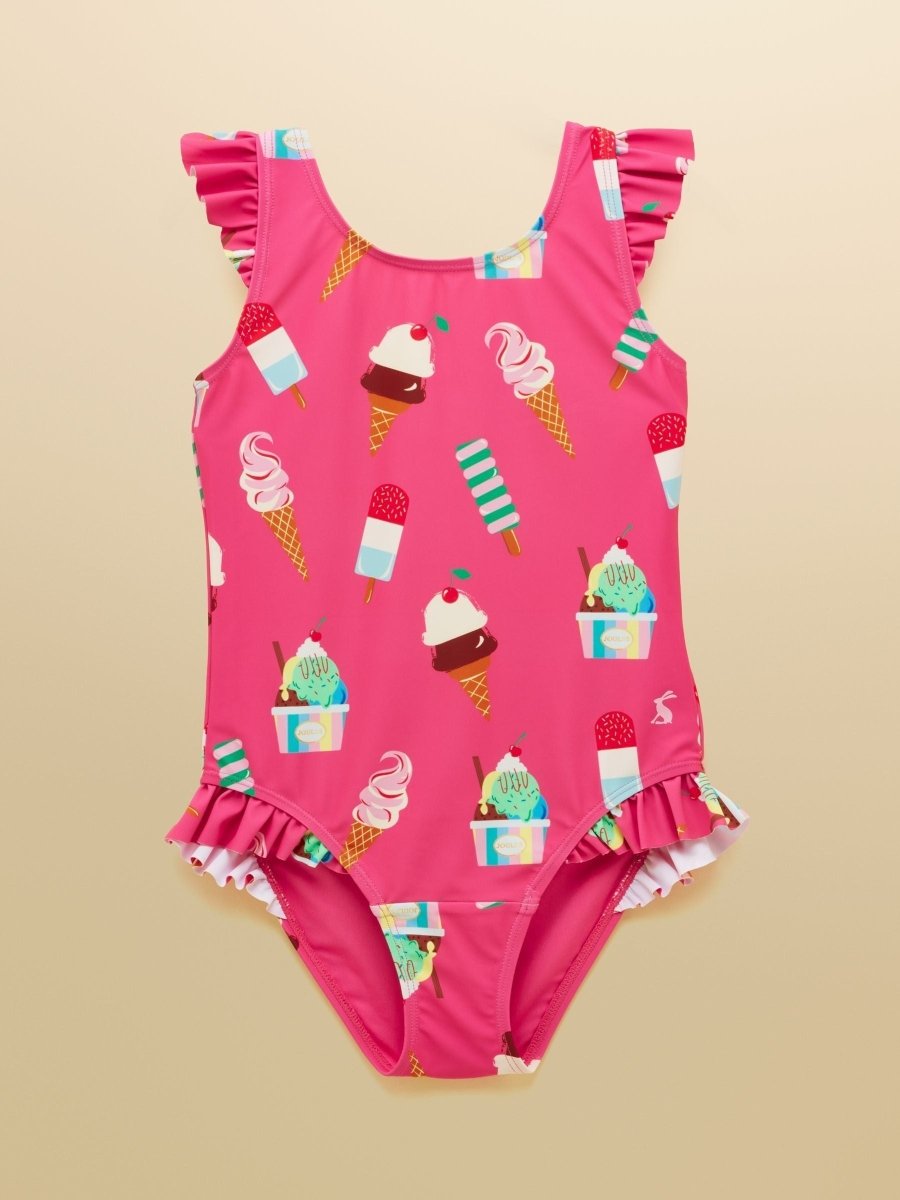 Girls' Splash Pink Ice Cream Swimming Costume - RUTHERFORD & Co