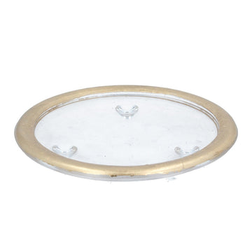 Glass Candle Stand - Gold - RUTHERFORD & Co