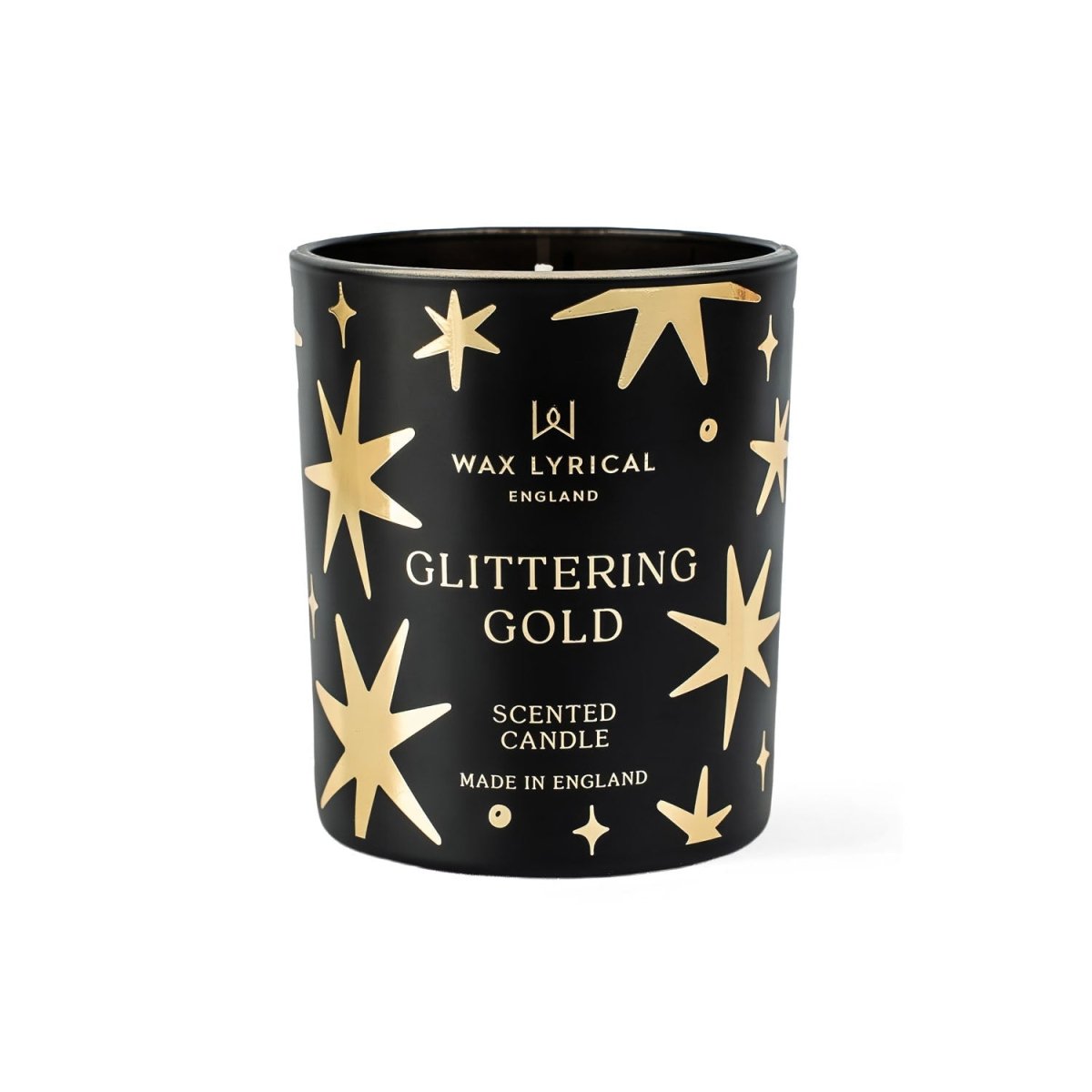 Glittering Gold Medium Candle - RUTHERFORD & Co