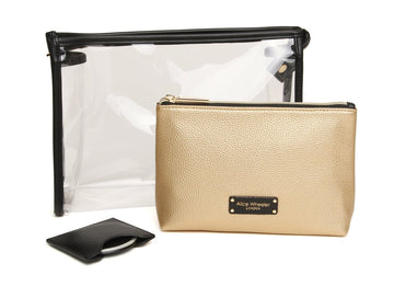 Gold - 3pc Beauty/Makeup Gift Set - RUTHERFORD & Co