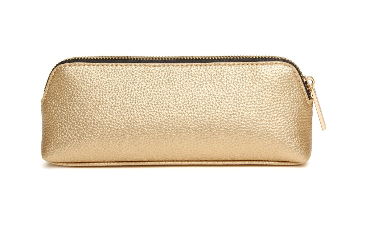 Gold Black - Kensington Makeup Bag - RUTHERFORD & Co