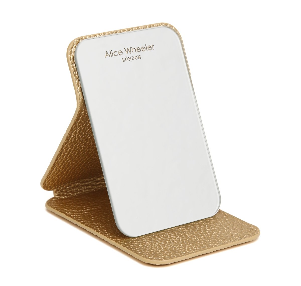 Gold - Mini Folding Mirror - RUTHERFORD & Co