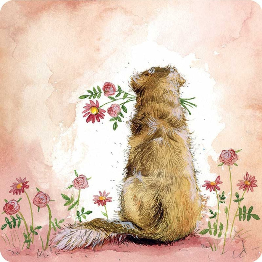 Goldie and Flowers Coaster - RUTHERFORD & Co