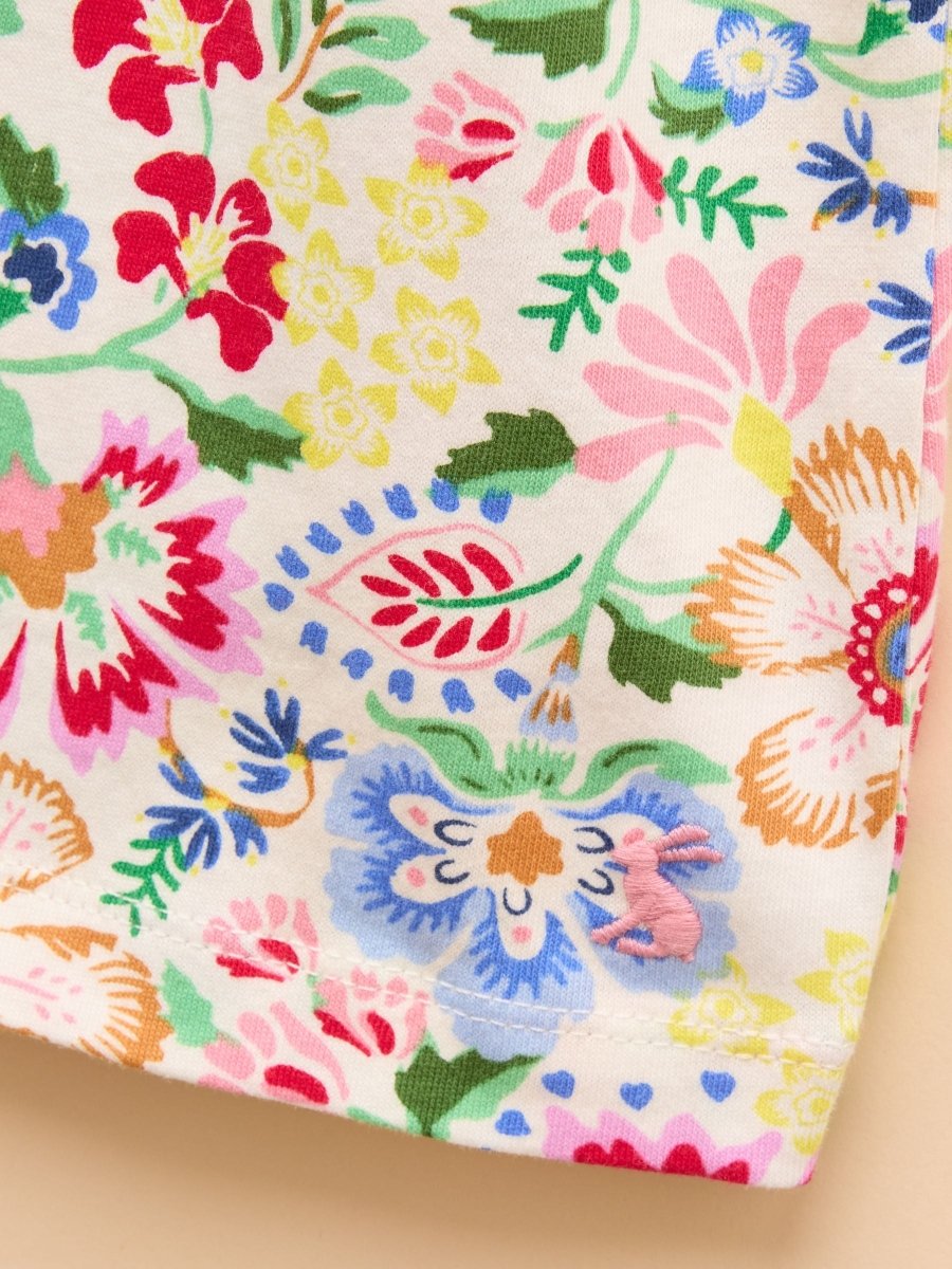 Gracie Multi Short Sleeve Shirred Dress - RUTHERFORD & Co