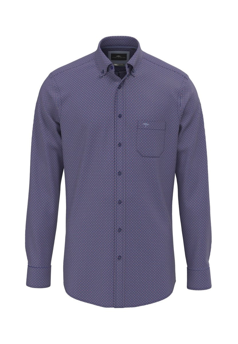 Graphic Print, Button Down Shirt - RUTHERFORD & Co