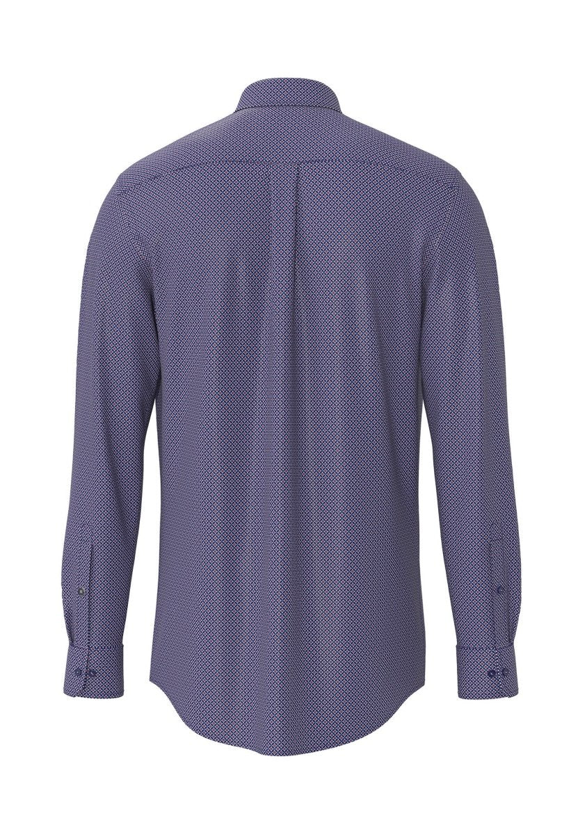 Graphic Print, Button Down Shirt - RUTHERFORD & Co