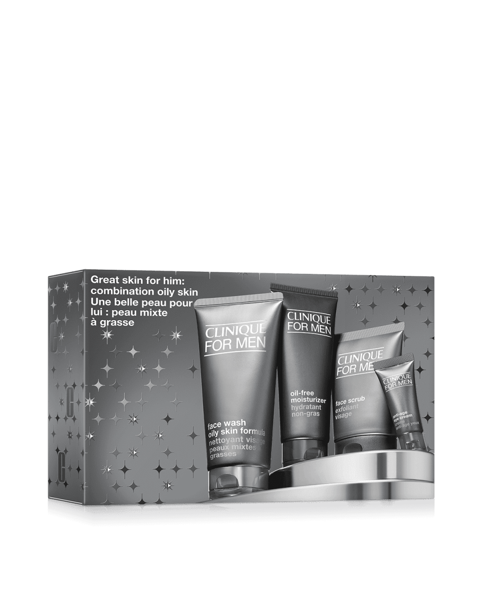 Great Skin For Him: Dry Combination Oily Skin Set - RUTHERFORD & Co