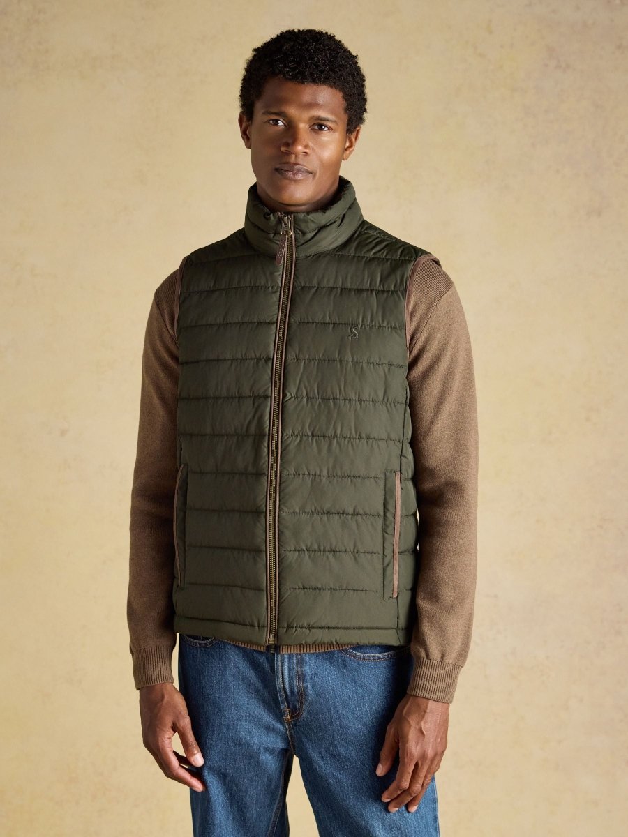 Green Heritage Padded Gilet - RUTHERFORD & Co