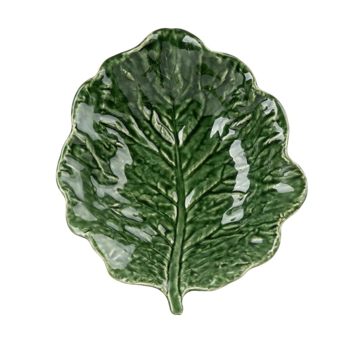 Green Leaf Plate 21.3cm - RUTHERFORD & Co