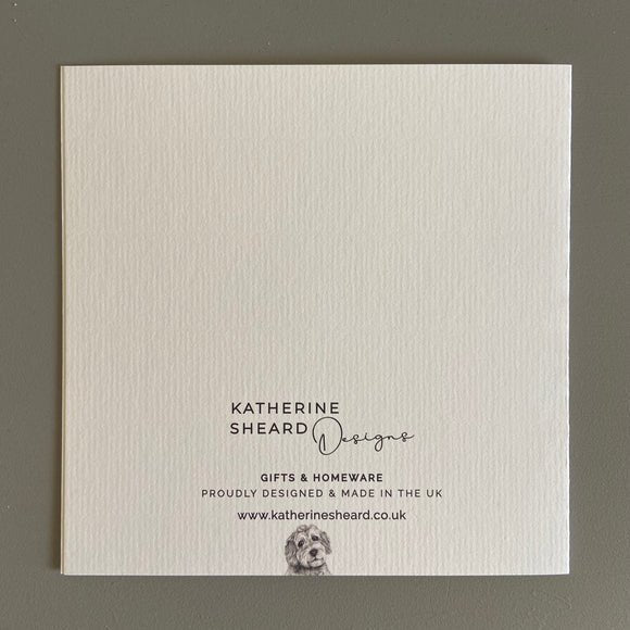 Greeting Card - Cooper Cockapoo - RUTHERFORD & Co