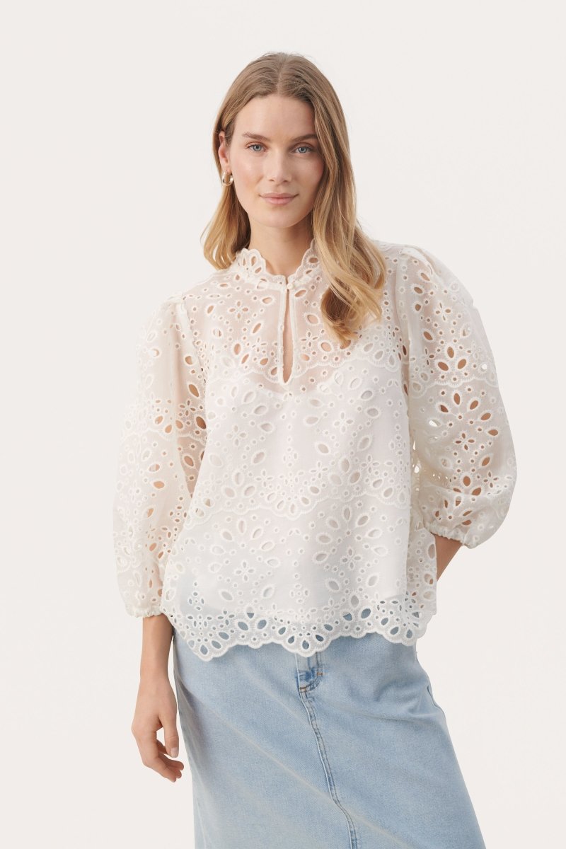 GrethePW Blouse - RUTHERFORD & Co