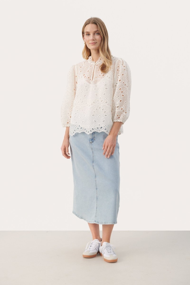 GrethePW Blouse - RUTHERFORD & Co
