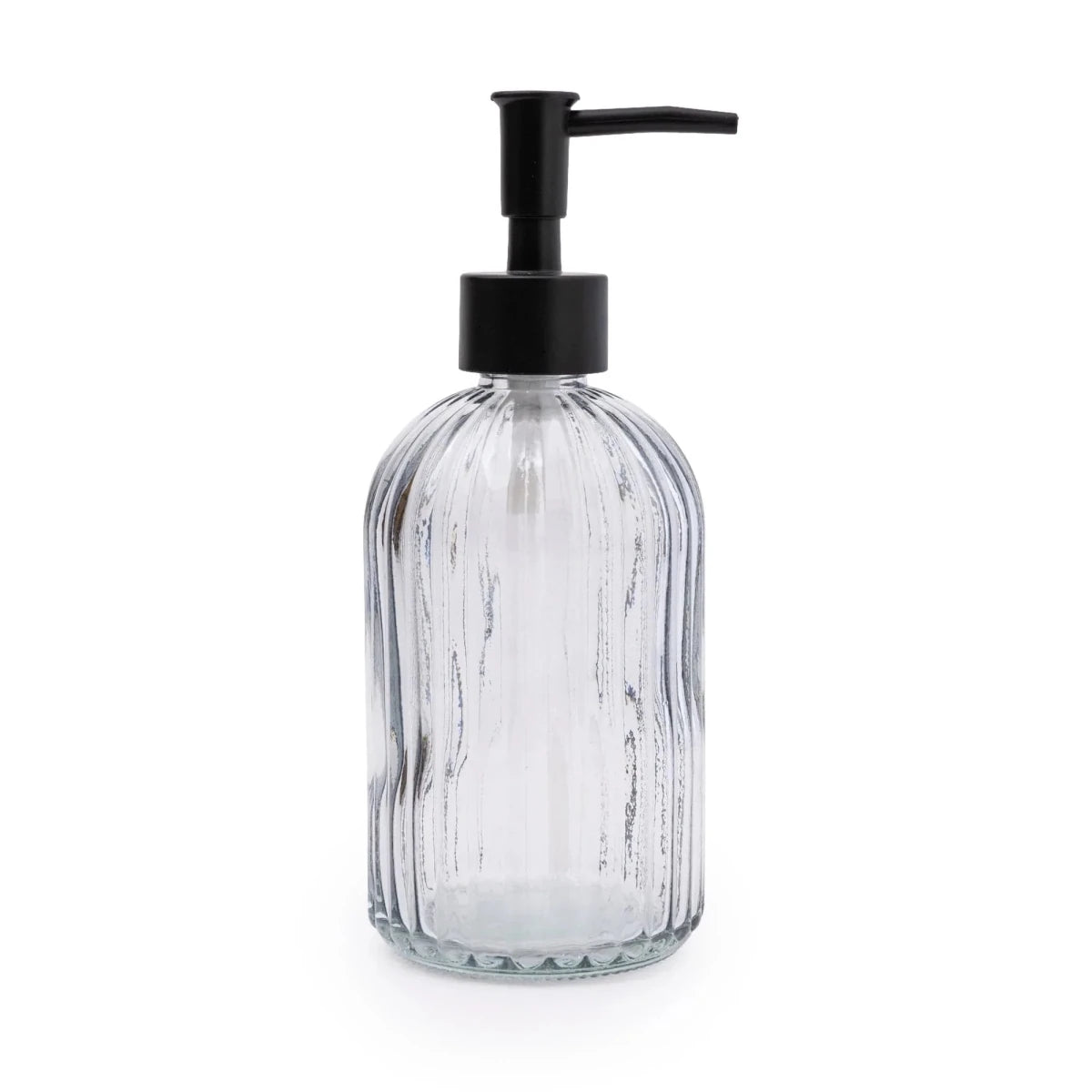 Grey Glass Soap Dispenser - RUTHERFORD & Co