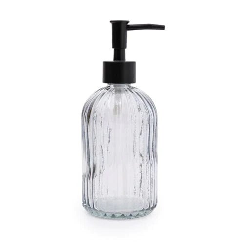 Grey Glass Soap Dispenser - RUTHERFORD & Co