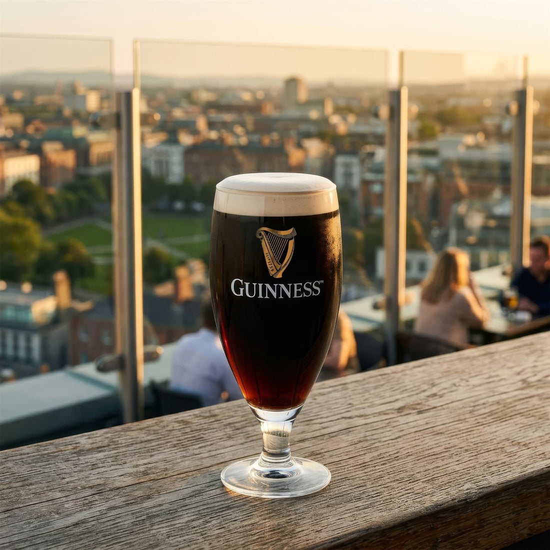 Guinness 2pc Stemmed Pint Glass Set - RUTHERFORD & Co