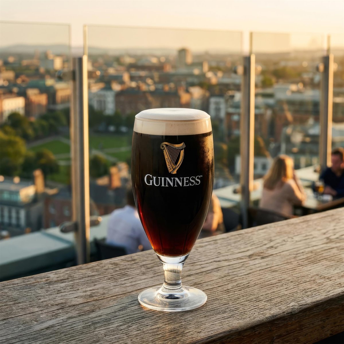Guinness 2pc Stemmed Pint Glass Set - RUTHERFORD & Co