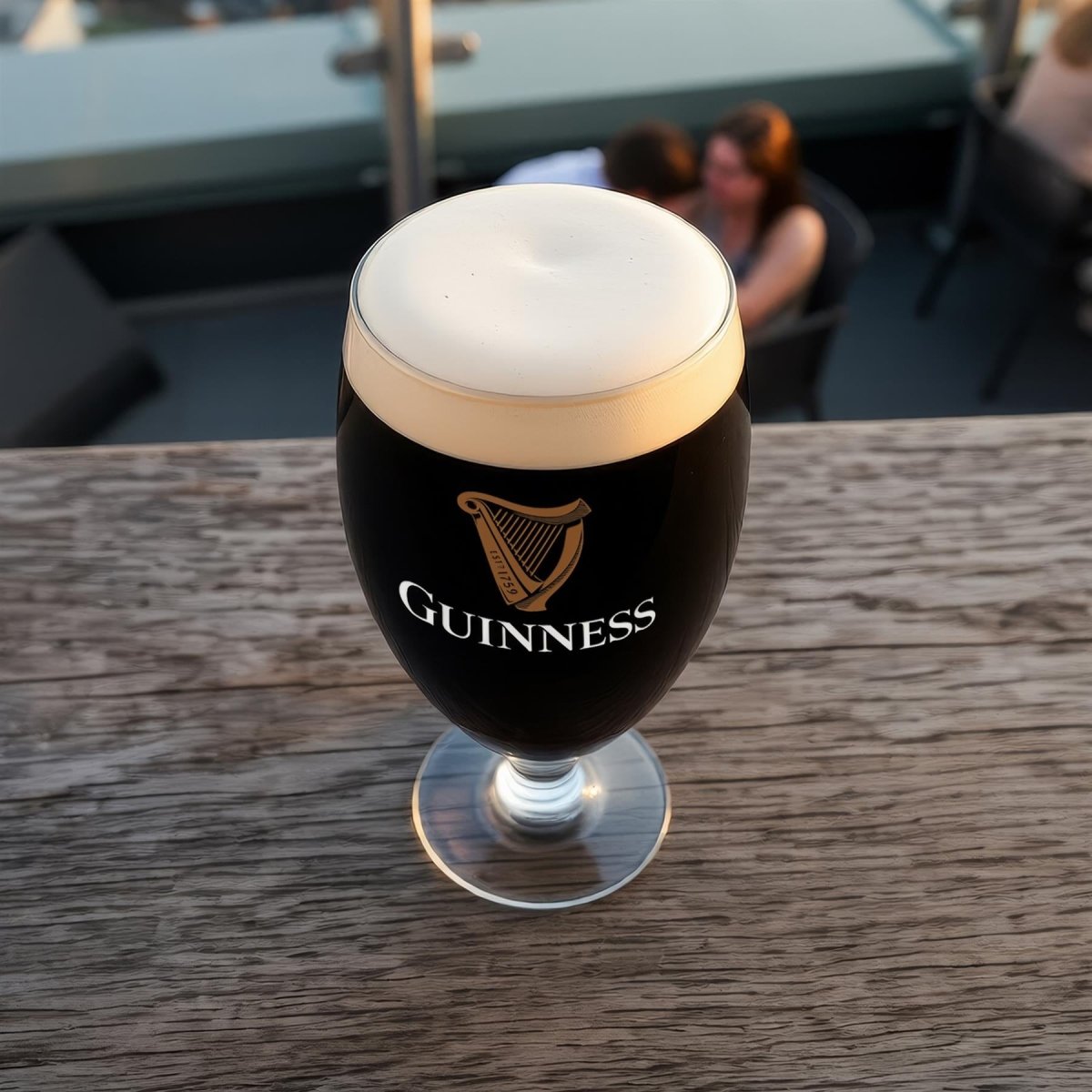 Guinness 2pc Stemmed Pint Glass Set - RUTHERFORD & Co