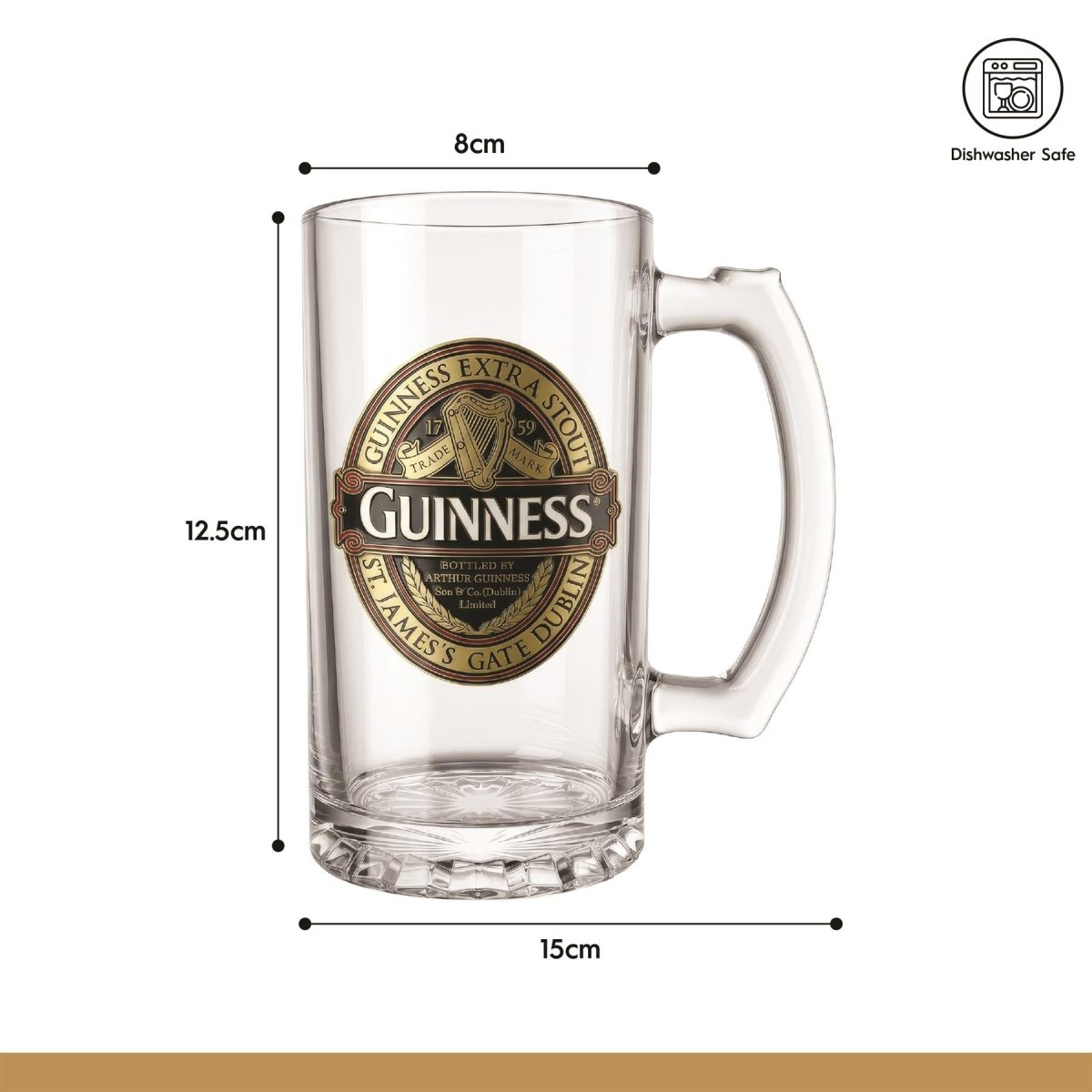 Guinness Limited Edition Glass Tankard - RUTHERFORD & Co