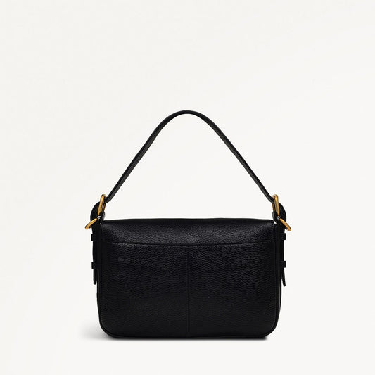 GRAFTON STREET - BLACK - SMALL FLAPOVER CROSSBODY