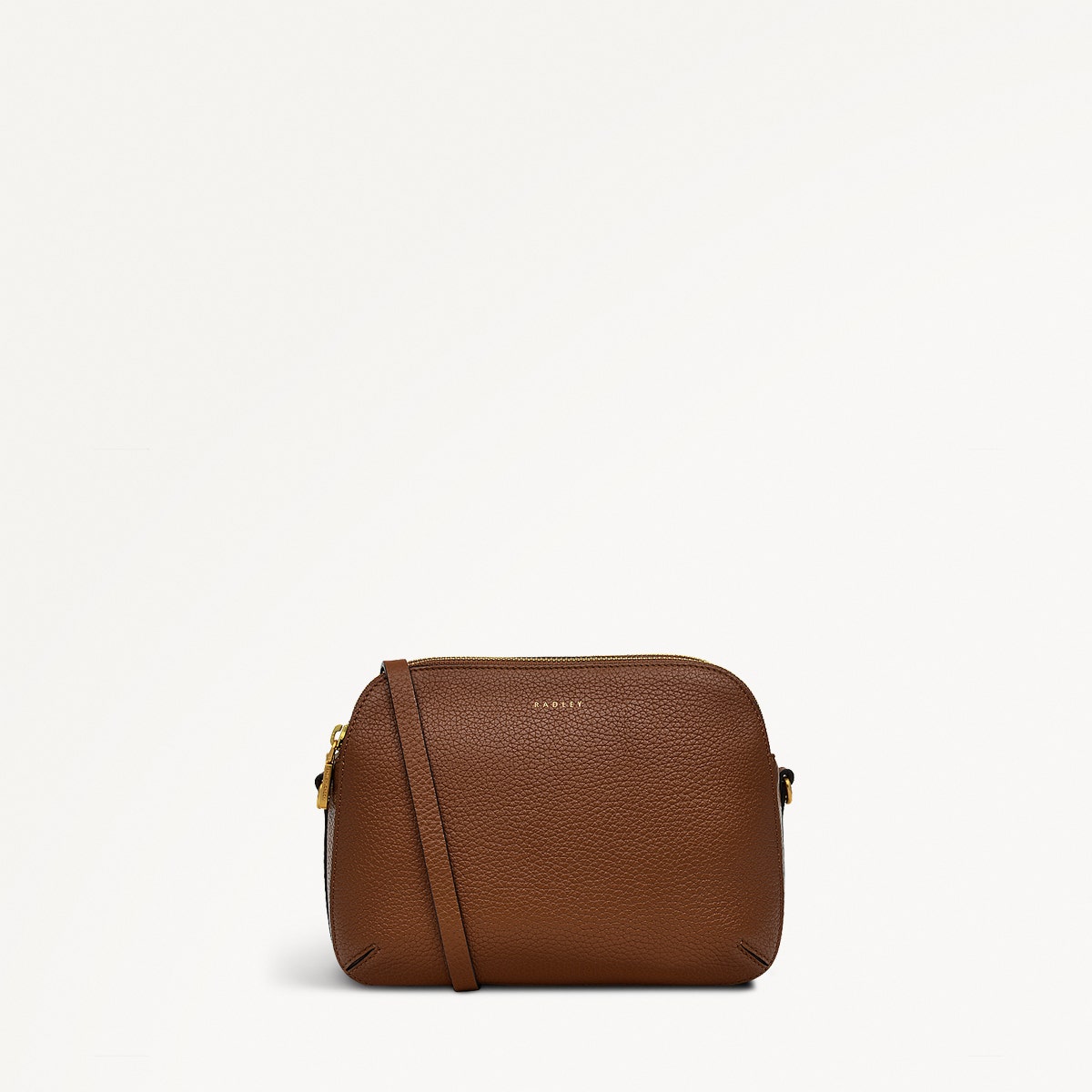 Dukes Place Medium Ziptop Crossbody Saddle - H2026211