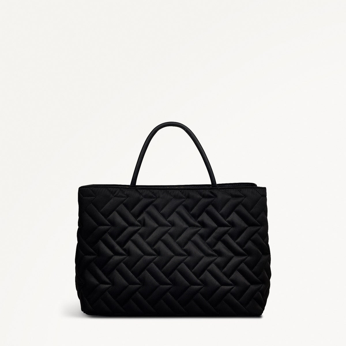 HOLLAND PARK - QUILT MEDIUM ZIPTOP GRAB BLACK