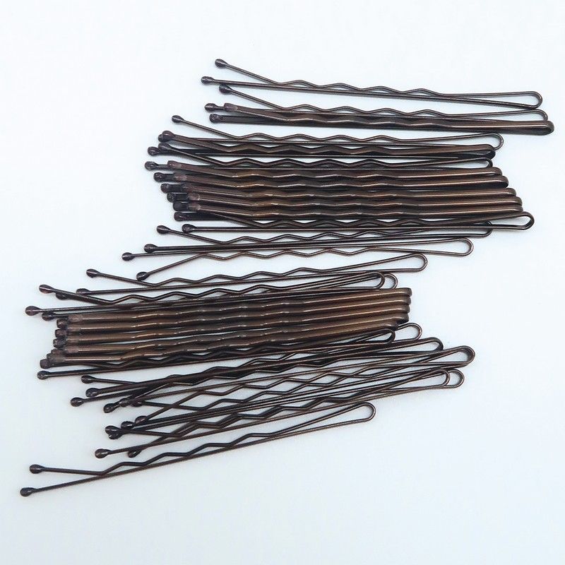 Hair Grips - Brown - RUTHERFORD & Co