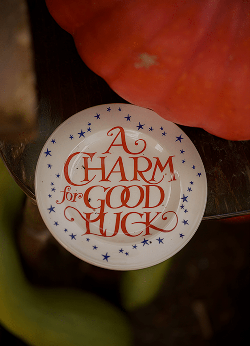 Halloween Toast Small Side Plate, 6.5 Inch - RUTHERFORD & Co