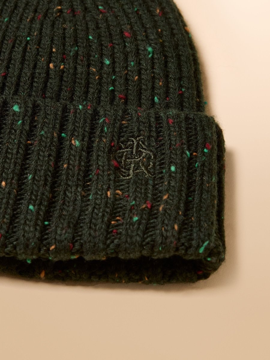 Hammond Green Beanie Hat - RUTHERFORD & Co