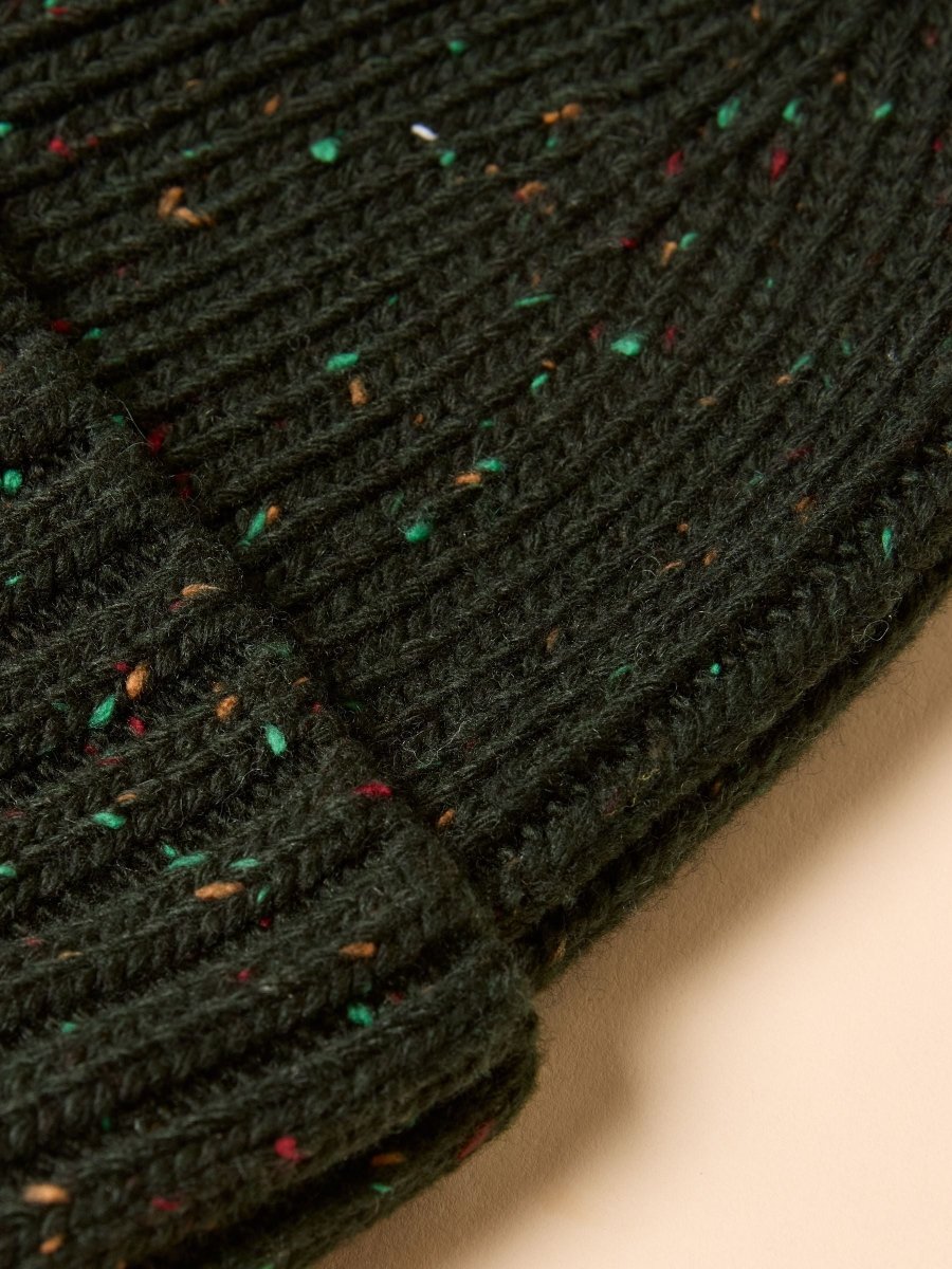 Hammond Green Beanie Hat - RUTHERFORD & Co