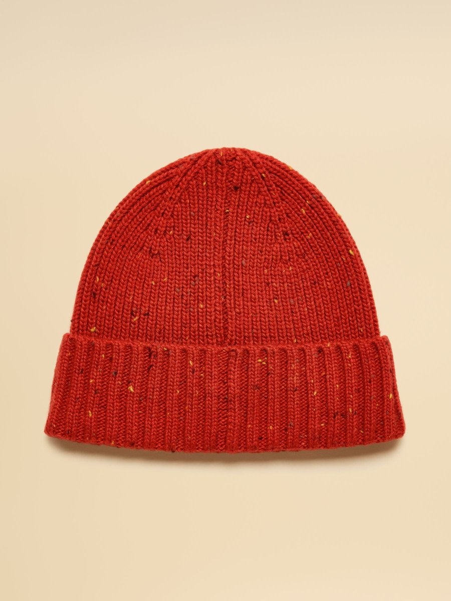Hammond Orange Beanie Hat - RUTHERFORD & Co