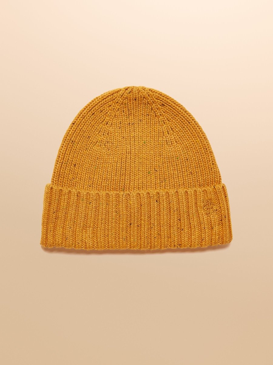 Hammond Yellow Beanie Hat - RUTHERFORD & Co