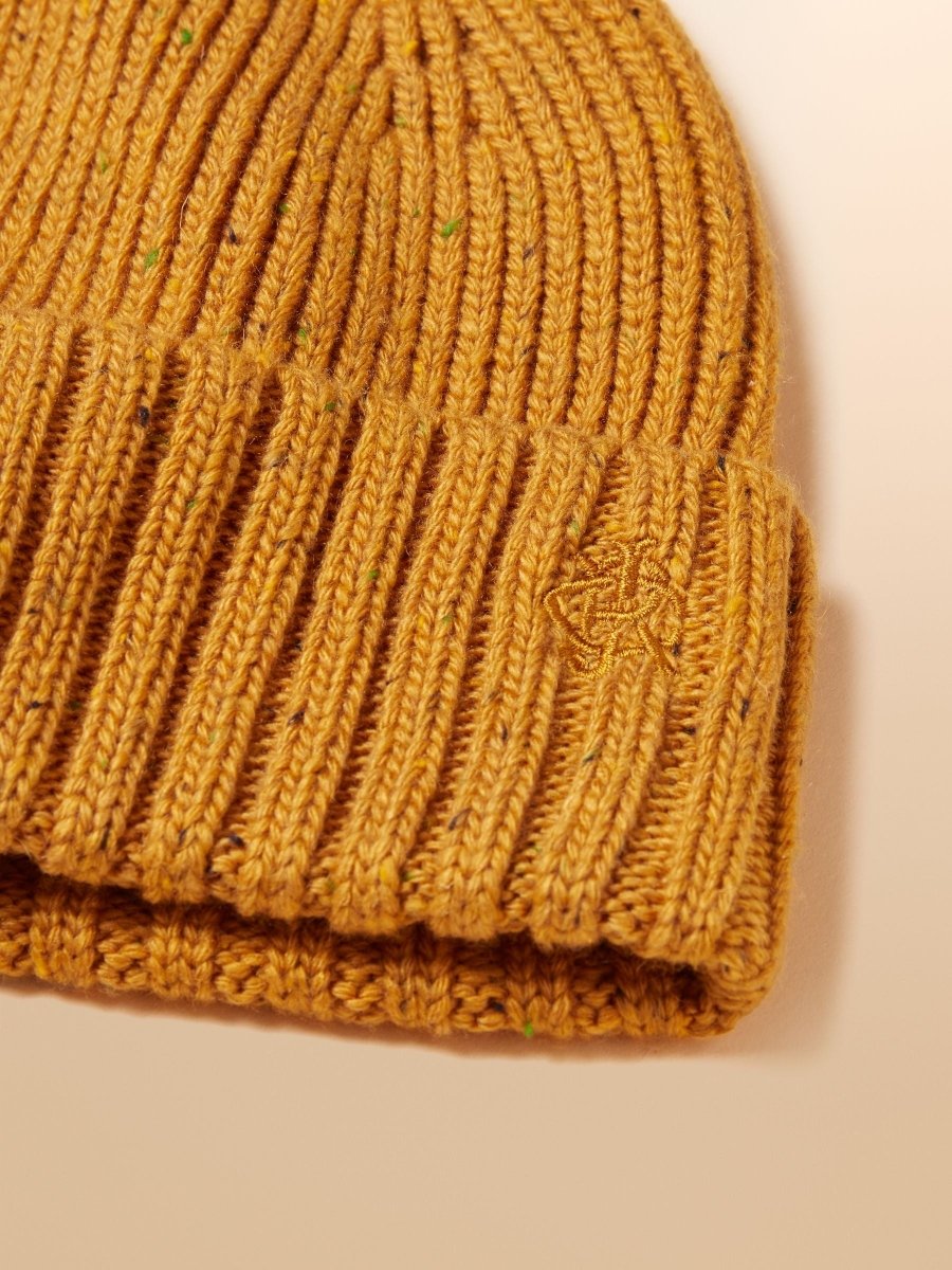 Hammond Yellow Beanie Hat - RUTHERFORD & Co