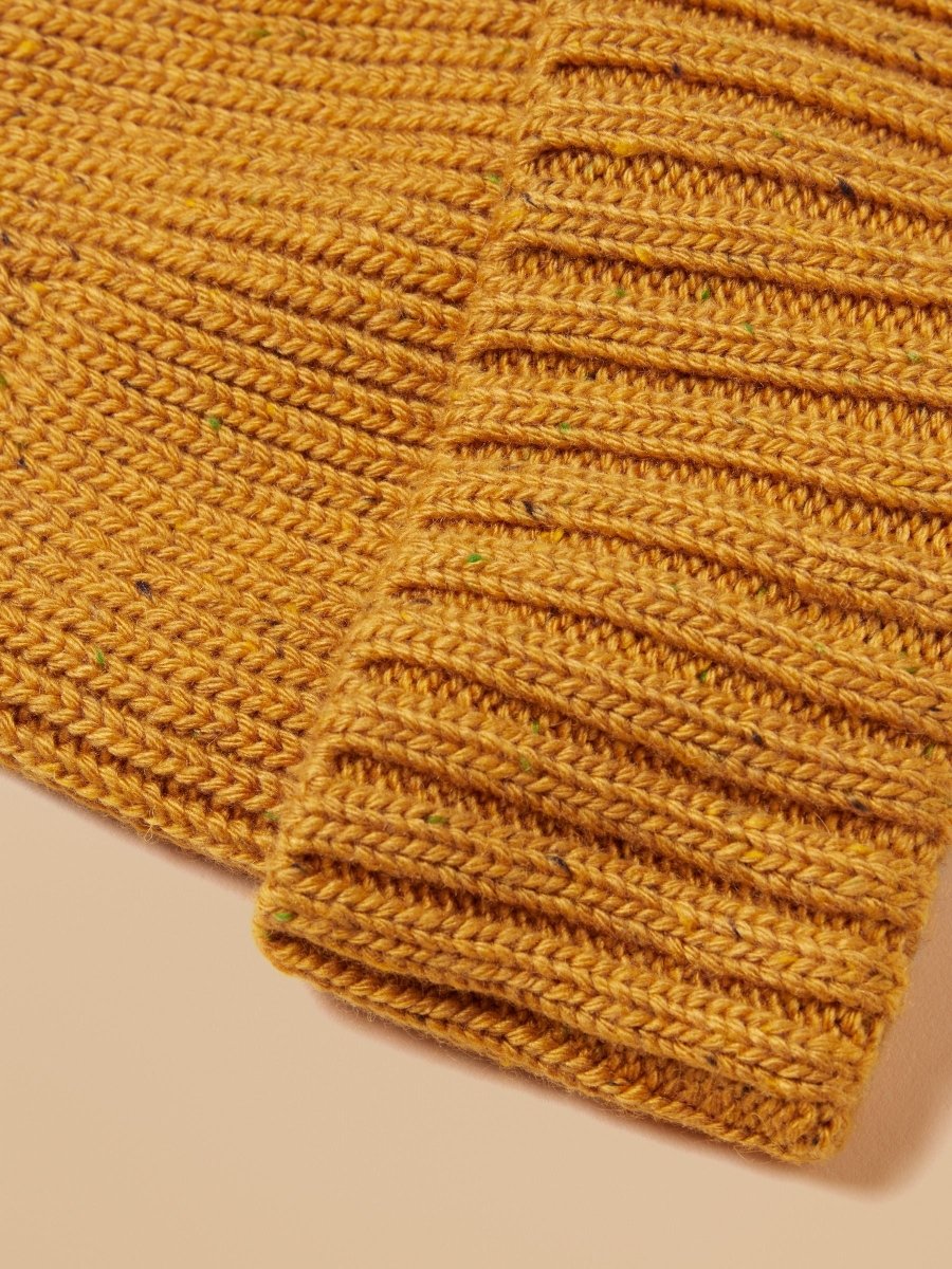 Hammond Yellow Beanie Hat - RUTHERFORD & Co