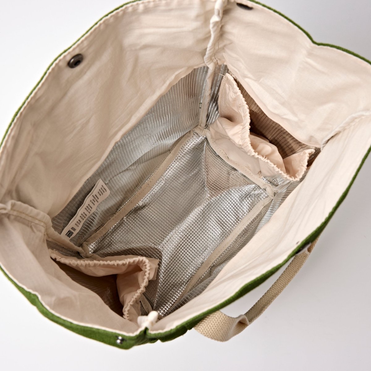 Hampstead Lunch Bag in Artichoke - RUTHERFORD & Co