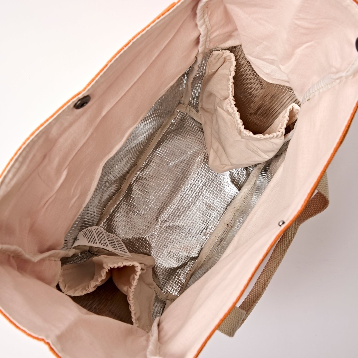 Hampstead Lunch Bag in Burnt Orange - RUTHERFORD & Co
