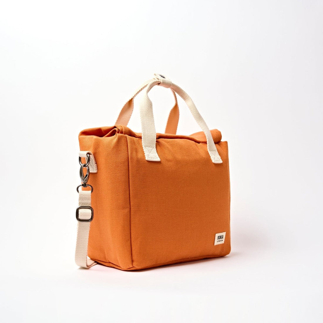 Hampstead Lunch Bag in Burnt Orange - RUTHERFORD & Co