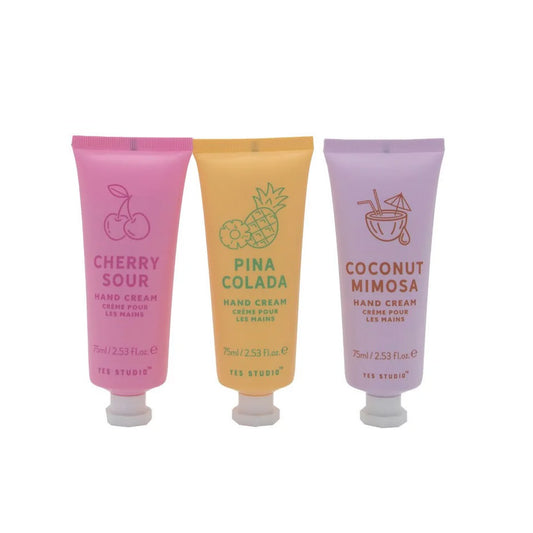 Hand Cream Gift Set Of 3 Fragranced Lotions Shea Butter Fruit Cocktail Beauty Gift