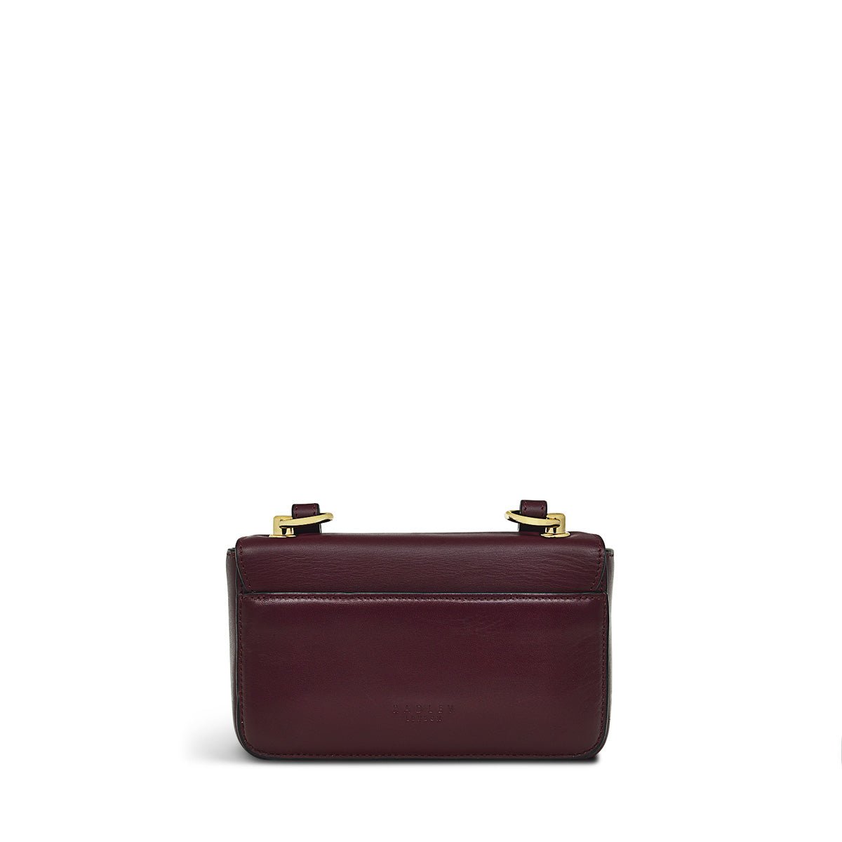 Hanley Close Dark Cherry Mini Flapover Crossbody - RUTHERFORD & Co