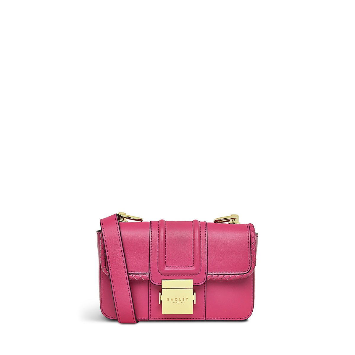 Hanley Close - Weave Coulis Mini Flapover Crossbody - RUTHERFORD & Co