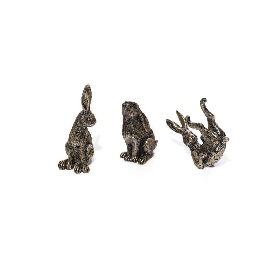 Hare Bronze Colour Resin Ornament - RUTHERFORD & Co