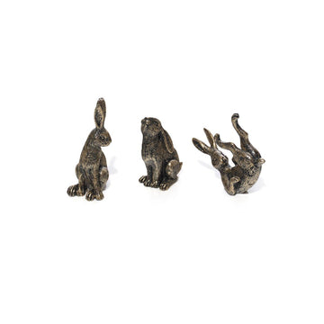 Hare Bronze Colour Resin Ornament - RUTHERFORD & Co