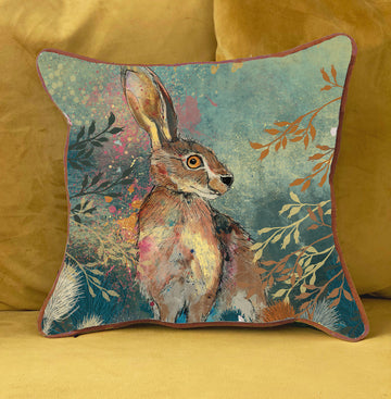 Hare Cushion Cover