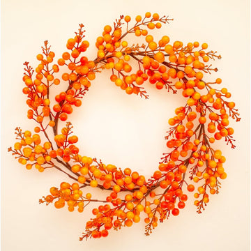 Harvest Berry Wreath 50cm - RUTHERFORD & Co