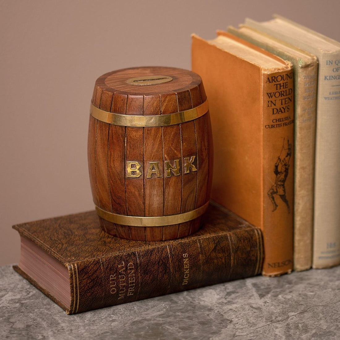Harvey Makin Barrel Shape Money Box - RUTHERFORD & Co